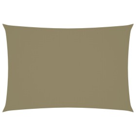 vidaXL Sonnensegel Oxford-Gewebe Rechteckig 2,5x4,5 m Beige