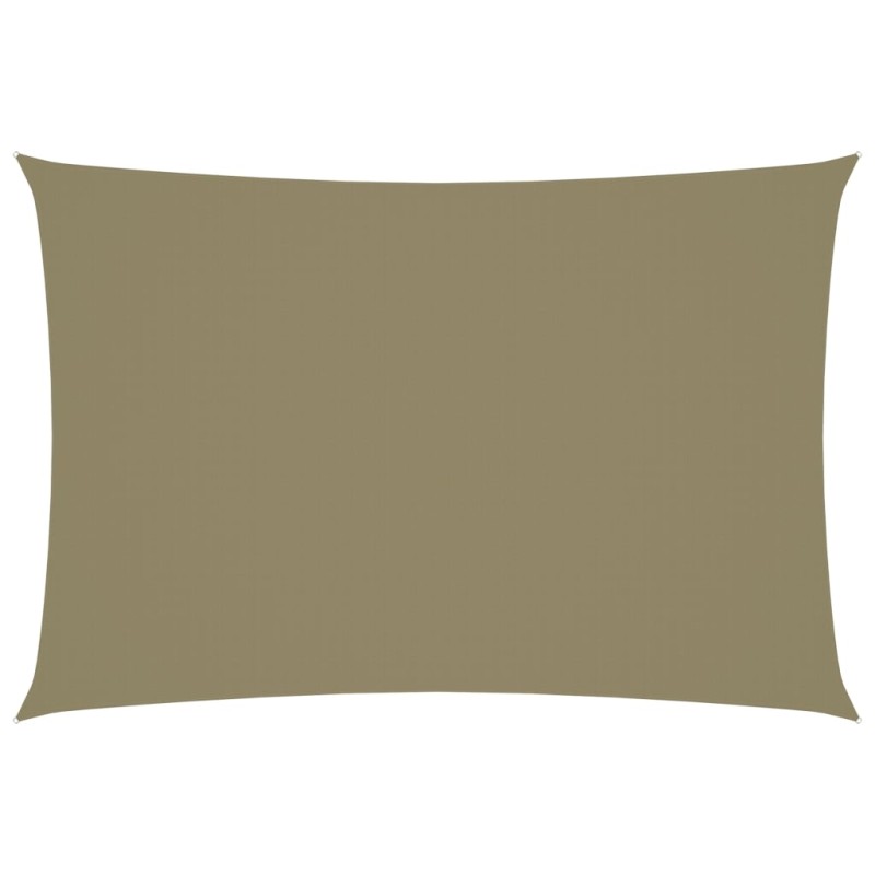 vidaXL Sonnensegel Oxford-Gewebe Rechteckig 2,5x4,5 m Beige vidaXL Sonnensegel Oxford-Gewebe Rechteckig 2,5x4,5 m Beige