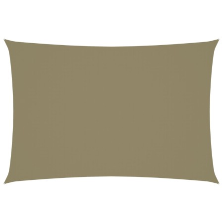 vidaXL Sonnensegel Oxford-Gewebe Rechteckig 2,5x4,5 m Beige