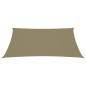 vidaXL Sonnensegel Oxford-Gewebe Rechteckig 2,5x4,5 m Beige vidaXL Sonnensegel Oxford-Gewebe Rechteckig 2,5x4,5 m Beige