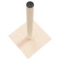 vidaXL Kratzsäule Creme 35x35x70 cm vidaXL Kratzsäule Creme 35x35x70 cm