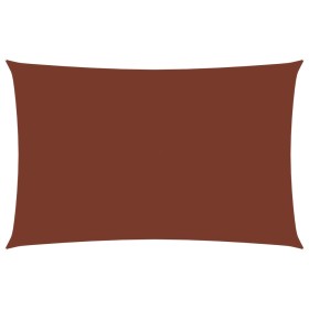 vidaXL Sonnensegel Oxford-Gewebe Rechteckig 3x6 m Terrakotta-Rot