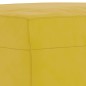 vidaXL 3-tlg. Sofagarnitur mit Kissen Gelb Samt vidaXL 3-tlg. Sofagarnitur mit Kissen Gelb Samt