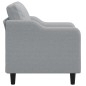 vidaXL Sessel Hellgrau 60 cm Stoff vidaXL Sessel Hellgrau 60 cm Stoff
