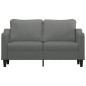 vidaXL 2-Sitzer-Sofa Dunkelgrau 140 cm Stoff vidaXL 2-Sitzer-Sofa Dunkelgrau 140 cm Stoff