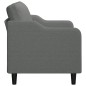 vidaXL 2-Sitzer-Sofa Dunkelgrau 140 cm Stoff vidaXL 2-Sitzer-Sofa Dunkelgrau 140 cm Stoff