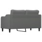 vidaXL 2-Sitzer-Sofa Dunkelgrau 140 cm Stoff vidaXL 2-Sitzer-Sofa Dunkelgrau 140 cm Stoff