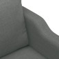 vidaXL 2-Sitzer-Sofa Dunkelgrau 140 cm Stoff vidaXL 2-Sitzer-Sofa Dunkelgrau 140 cm Stoff