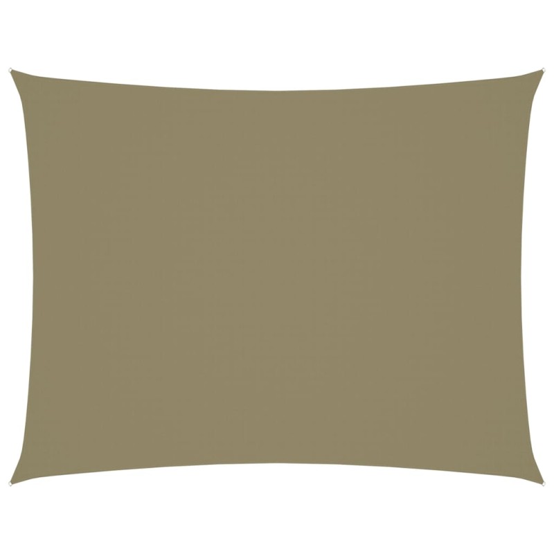 vidaXL Sonnensegel Oxford-Gewebe Rechteckig 5x6 m Beige vidaXL Sonnensegel Oxford-Gewebe Rechteckig 5x6 m Beige
