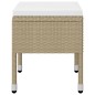 vidaXL 5-tlg. Garten-Essgruppe Beige vidaXL 5-tlg. Garten-Essgruppe Beige