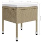 vidaXL 5-tlg. Garten-Essgruppe Beige vidaXL 5-tlg. Garten-Essgruppe Beige