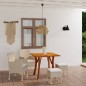 vidaXL 5-tlg. Garten-Essgruppe Beige vidaXL 5-tlg. Garten-Essgruppe Beige