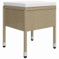 vidaXL 5-tlg. Garten-Essgruppe Beige vidaXL 5-tlg. Garten-Essgruppe Beige