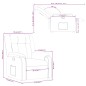 vidaXL Relaxsessel Weinrot Stoff vidaXL Relaxsessel Weinrot Stoff