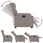 vidaXL Relaxsessel Taupe Stoff vidaXL Relaxsessel Taupe Stoff