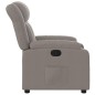 vidaXL Relaxsessel Taupe Stoff vidaXL Relaxsessel Taupe Stoff
