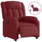 vidaXL Relaxsessel Elektrisch Weinrot Stoff vidaXL Relaxsessel Elektrisch Weinrot Stoff