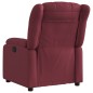 vidaXL Relaxsessel Elektrisch Weinrot Stoff vidaXL Relaxsessel Elektrisch Weinrot Stoff