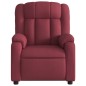 vidaXL Relaxsessel Elektrisch Weinrot Stoff vidaXL Relaxsessel Elektrisch Weinrot Stoff