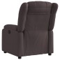 vidaXL Relaxsessel Elektrisch Dunkelbraun Stoff vidaXL Relaxsessel Elektrisch Dunkelbraun Stoff
