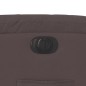 vidaXL Relaxsessel Elektrisch Dunkelbraun Stoff vidaXL Relaxsessel Elektrisch Dunkelbraun Stoff