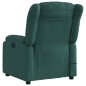 vidaXL Massagesessel Elektrisch Dunkelgrün Stoff vidaXL Massagesessel Elektrisch Dunkelgrün Stoff