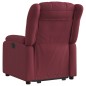vidaXL Relaxsessel mit Aufstehhilfe Weinrot Stoff vidaXL Relaxsessel mit Aufstehhilfe Weinrot Stoff