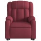 vidaXL Relaxsessel mit Aufstehhilfe Weinrot Stoff vidaXL Relaxsessel mit Aufstehhilfe Weinrot Stoff