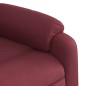 vidaXL Relaxsessel mit Aufstehhilfe Weinrot Stoff vidaXL Relaxsessel mit Aufstehhilfe Weinrot Stoff