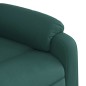 vidaXL Relaxsessel mit Aufstehhilfe Elektrisch Dunkelgrün Stoff vidaXL Relaxsessel mit Aufstehhilfe Elektrisch Dunkelgrün Stoff