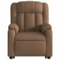 vidaXL Relaxsessel mit Aufstehhilfe Elektrisch Braun Stoff vidaXL Relaxsessel mit Aufstehhilfe Elektrisch Braun Stoff