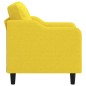 vidaXL Sessel Hellgelb 60 cm Stoff vidaXL Sessel Hellgelb 60 cm Stoff