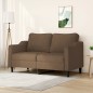 vidaXL 2-Sitzer-Sofa Braun 140 cm Stoff vidaXL 2-Sitzer-Sofa Braun 140 cm Stoff