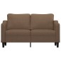 vidaXL 2-Sitzer-Sofa Braun 140 cm Stoff vidaXL 2-Sitzer-Sofa Braun 140 cm Stoff