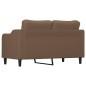vidaXL 2-Sitzer-Sofa Braun 140 cm Stoff vidaXL 2-Sitzer-Sofa Braun 140 cm Stoff