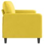 vidaXL 3-Sitzer-Sofa Gelb 180 cm Samt vidaXL 3-Sitzer-Sofa Gelb 180 cm Samt