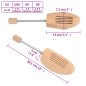 vidaXL Schuhspanner 2 Paar 35-38 Massivholz Lotus vidaXL Schuhspanner 2 Paar 35-38 Massivholz Lotus