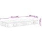 vidaXL Matratze Taschenfederkern Medium Plus 90x190 cm vidaXL Matratze Taschenfederkern Medium Plus 90x190 cm