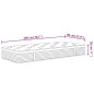 vidaXL Matratze Taschenfederkern Medium Plus 90x200 cm vidaXL Matratze Taschenfederkern Medium Plus 90x200 cm