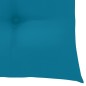 vidaXL Gartenstühle mit Hellblauen Kissen 3 Stk. Massivholz Teak vidaXL Gartenstühle mit Hellblauen Kissen 3 Stk. Massivholz Teak