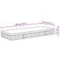 vidaXL Matratze Bonnell-Federkern Mittel 70x200 cm vidaXL Matratze Bonnell-Federkern Mittel 70x200 cm