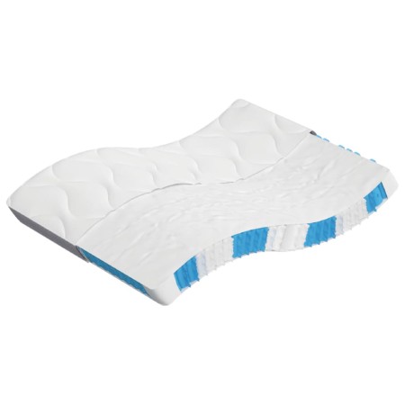 vidaXL Matratze Taschenfederkern Mittel 140x190 cm