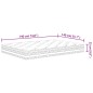 vidaXL Matratze Taschenfederkern Mittel 140x190 cm vidaXL Matratze Taschenfederkern Mittel 140x190 cm