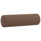vidaXL 2-Sitzer-Sofa mit Zierkissen Braun 120 cm Stoff vidaXL 2-Sitzer-Sofa mit Zierkissen Braun 120 cm Stoff
