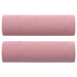 vidaXL 3-Sitzer-Sofa mit Zierkissen Rosa 180 cm Samt vidaXL 3-Sitzer-Sofa mit Zierkissen Rosa 180 cm Samt