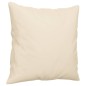 vidaXL 2-Sitzer-Sofa mit Kissen Beige 120 cm Mikrofasergewebe vidaXL 2-Sitzer-Sofa mit Kissen Beige 120 cm Mikrofasergewebe