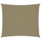 vidaXL Sonnensegel Oxford-Gewebe Rechteckig 2,5x3 m Beige vidaXL Sonnensegel Oxford-Gewebe Rechteckig 2,5x3 m Beige