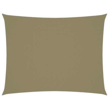 vidaXL Sonnensegel Oxford-Gewebe Rechteckig 2,5x4 m Beige