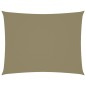 vidaXL Sonnensegel Oxford-Gewebe Rechteckig 3,5x4,5 m Beige vidaXL Sonnensegel Oxford-Gewebe Rechteckig 3,5x4,5 m Beige