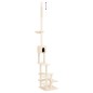 vidaXL Kratzbaum Deckenhoch Creme 268,5-294,5 cm vidaXL Kratzbaum Deckenhoch Creme 268,5-294,5 cm